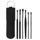 thumbnail image 1 of Earwax Cleaner Tool Set 6pcs 360spiral Design Acero inoxidable Ear Picks Kit de eliminación de cera del oído con bolsa de almacenamiento brillar Electrónica, 1 of 4
