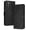 Black, variant on Wallet Case for Samsung Galaxy S21 FE, [RFID Blocking] Card Slots Holder Stand [Shockproof TPU Interior Case] PU Leather Magnetic Protective Flip Cover,Compatible With Samsung S21 FE,Brown