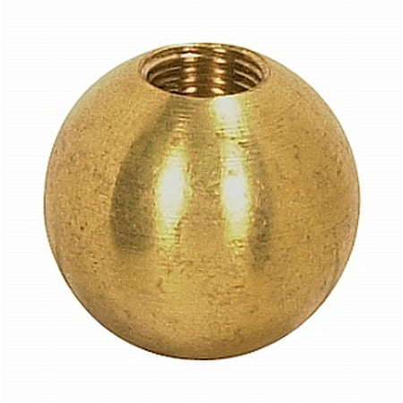 1/8 Ip Unfinished Brass - Satco Brass Ball Unfinished 1in 1/8 IP