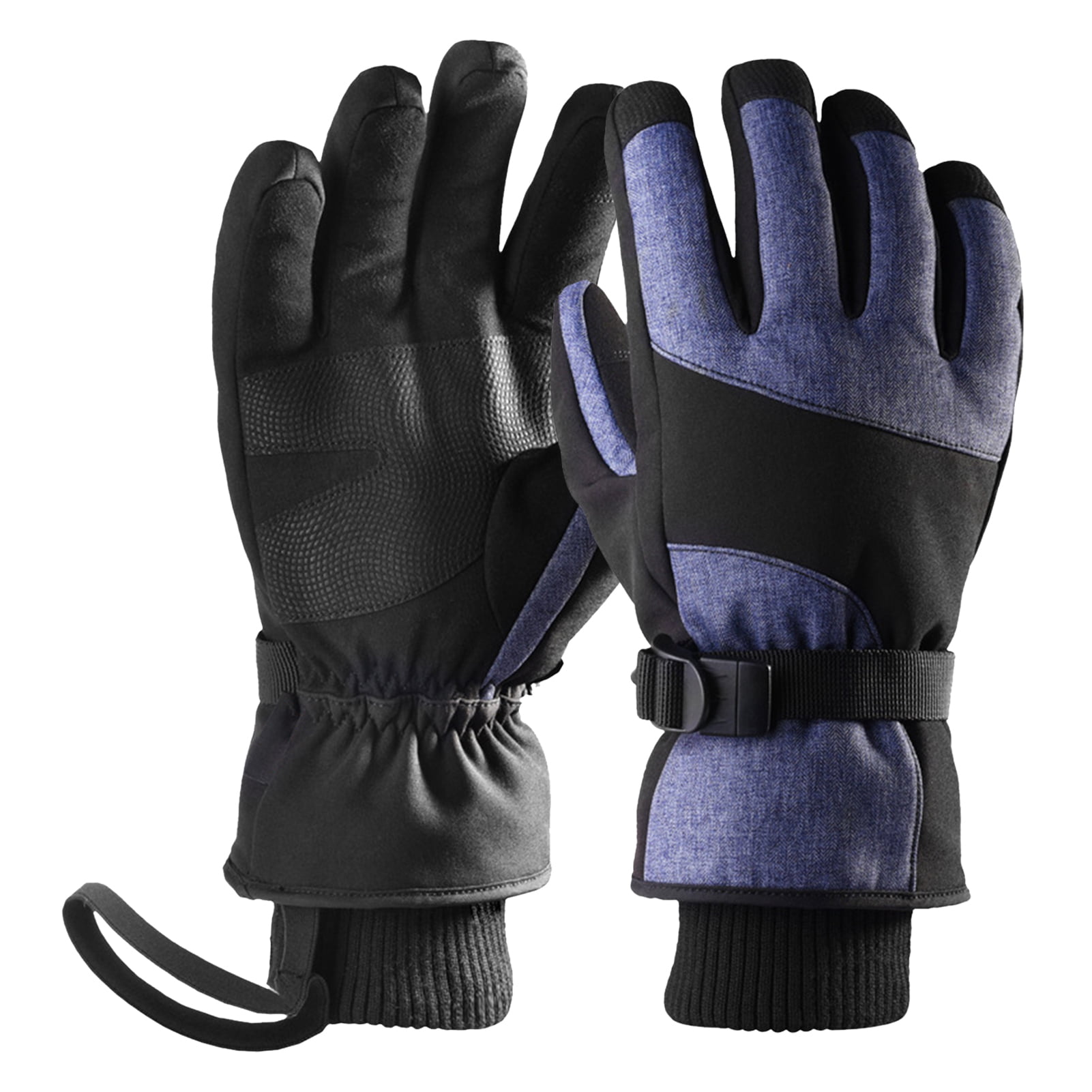 Details about   Men Full Finger Gloves Windproof Waterproof Winter Cycling Outdoor Sport Mittens 