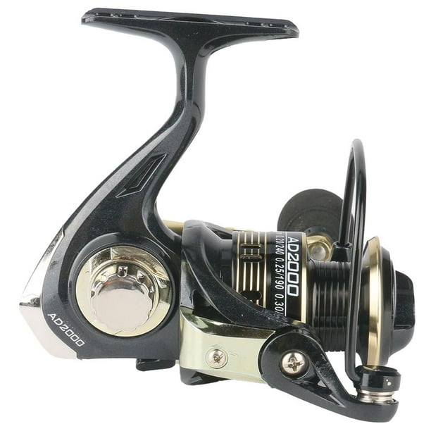 Redempat AD2000 Fishing Reel 5.2:1 Speed Ratio Fishing Reel Easy to Operate  Lightweight Spinning Fishing Reel for Outdoor Fishing River No.1 