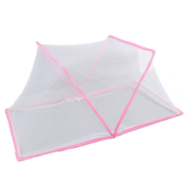 Bedroom Bed Net Tent, Net Tent Foldable Transparent Easy To Store For Toddlers For Room Pink