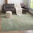 thumbnail image 1 of Unique Loom 3125275 8 x 8 ft. Muse Austin Square Rug, Green, 1 of 2