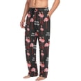 thumbnail image 4 of Top-kevin Flamingo Men's Pajama Pants Sleepwear Lounge Pajama Bottoms with Pockets, S M L XL XXL, 4 of 7