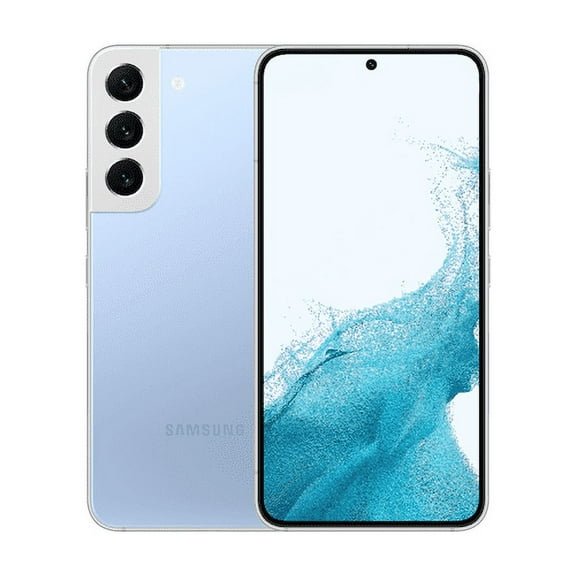 Restored Samsung Galaxy S22 5G 256GB Factory Unlocked (Sky Blue) Cellphone - (Refurbished)
