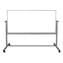 Luxor Dry Erase Magnetic Wall-Mount Porcelain Whiteboard, 90x40
