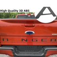 thumbnail image 4 of Car Tailgate Inserts Letters 3D Raised Rear Emblems Decal Stickers Adhesive For Ford Ranger Truck Decorations Accessories, 4 of 5