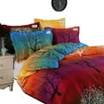 thumbnail image 2 of A Pair of Rainbow Tree Pillowcases (Standard, Green), 2 of 3