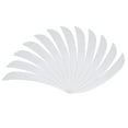 thumbnail image 3 of 12 Pieces Archery Hunting Arrow Feather Fletching Right 4 inch Wing Fletches 4 inch White, 3 of 9