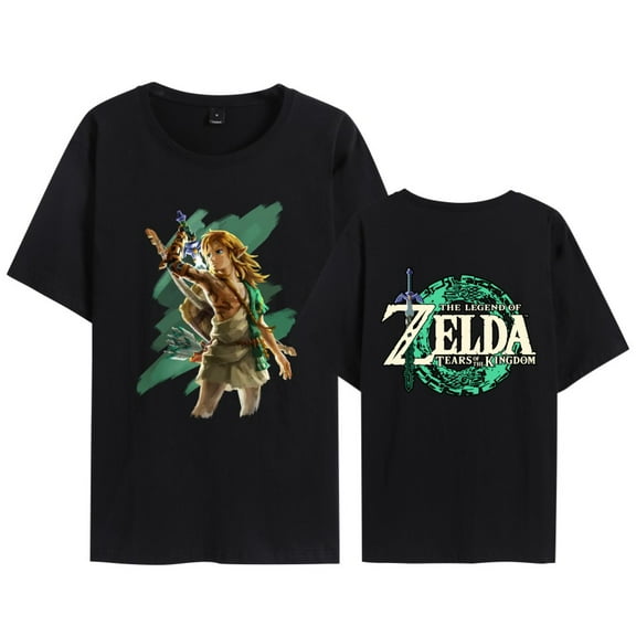 Fosskos Legend Of Zelda Men's Tears Of The Kingdom Link Character Design T-Shirt