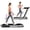 Silver, variant on Airfind 2.25HP 2-in-1 Walk-to-Run Folding Treadmill with APP Sync & Audio Console, Red