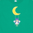 thumbnail image 4 of Inktastic Cute Fairy, Fairy On The Moon, Fairy On A Swing Girls Baby T-Shirt, 4 of 5
