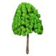 thumbnail image 1 of 50 piezas de accesorios para maquetas de árboles, suministros para dioramas de simulación, árboles en miniatura verde claro, 1 of 9