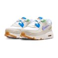 thumbnail image 3 of Nike Air Max 90 LTR Baby/Toddler Shoes Color: White/Phantom/Photo Blue/Purple Pulse Size: 5C, 3 of 6