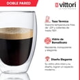 thumbnail image 2 of Juego de 2 Tazas Termicas Doble Pared de Vidrio de Borosilicato 350ml. Ideal para Bebidas Calientes, Apto para Microondas, 2 of 5