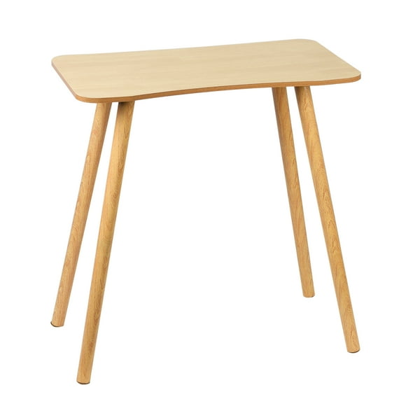 Ergonomic Design Computer Desk, Modern Home Office Study Desk, Student Small Writing Table, with Solid Legs, Spacious Desktop