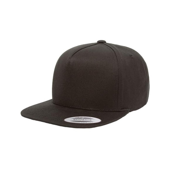 Yupoong Adult 5-Panel Cotton Twill Snapback Cap