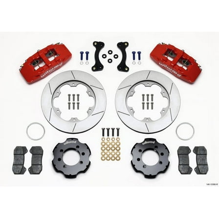 Wilwood Dynapro 6 Front Hat Kit 11.00in GT Rotor Red 95-05 Miata