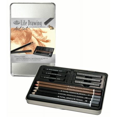 UPC: 0090672057679 | Royal Brush Life Drawing Small Tin Art Set