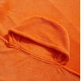 thumbnail image 2 of Pop Shop University Plush Hooded Throw Blanket with Pockets, Orange, Standard Throw, 2 of 7