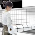 thumbnail image 1 of Kitchen Stove Oil-proof Sticker Waterproof High Temperature Resistant Wallpapers Kitchen Decoration Self Adhesive Contact Paper, 1 of 5