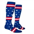 thumbnail image 2 of Cool Socks, Stars & Stripes, Fun Novelty, Fun Novelty Knee High Compression Socks, 2 of 3