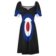thumbnail image 5 of Mod roundel classic t shirt Sleeveless Dress Dress woman african dresses for woman Women's skirt women party dresses, 5 of 7