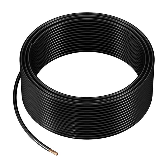 KFFKFF 12 AWG THHN Wire, 19-Strand, Pure Copper Electrical Wire with Durable Nylon Coating, Rated for 600 Volts, Suitable for Indoor and Outdoor Applications in Commercial, Industrial