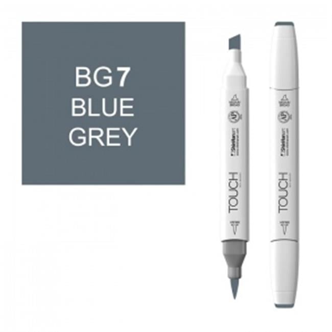 ShinHan Art 1214070-BG7 Twin Blue Grey 7 Marker, White