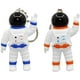 thumbnail image 1 of 2 piezas de astronauta para favores niños fiesta de disfraces espaciales juguetes para niños cadenas anillo llaves llaveros llavero azul hombres adultos clave regalos astronauta JFHHH pequeña, 1 of 5