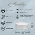 thumbnail image 2 of Stonebriar Candles Mega Oversized Unscented Tealight Candles with 9 Hour Burn Time, 20 Pack, 2 of 8