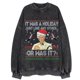 thumbnail image 1 of Sudadera Bellelement It Was A Holiday True Crime 2XL Negra, 1 of 2