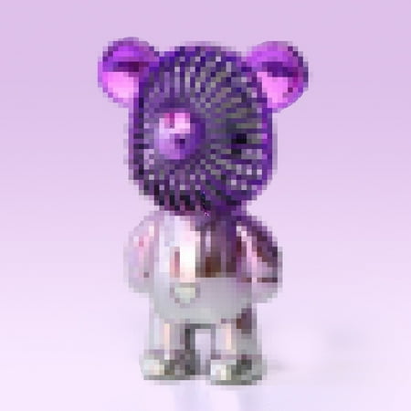 

Violent Bear Fan Bear Fan USB Charging Three Gears Handheld Desktop Decoration Portable Boys and Girls