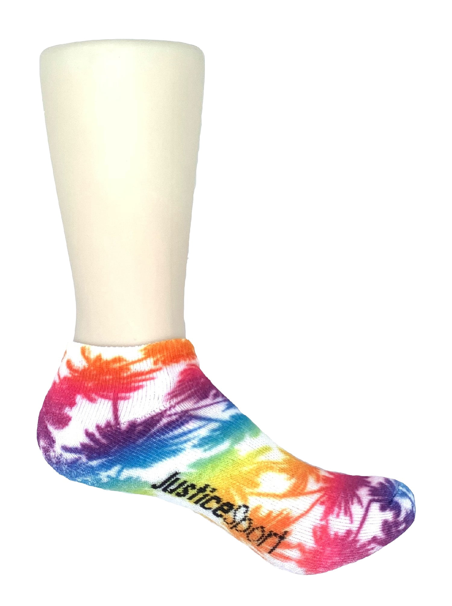 Justice Girls No-Show Socks, 12-Pack, Sizes M-L