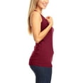 thumbnail image 2 of Women's Casual Solid Sleeveless Basic Cami Tank Top, 2 of 4