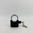 thumbnail image 4 of PREMIER SCULPTURE Metal locks,Alarmed Anti Theft Padlock, Aluminum Alloy Anti Theft Security Padlock 110db Alarm Volume Siren Alarm Lock for Motorcycle Door Window, Black, 4 of 8