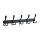 thumbnail image 3 of Gancho de pared impermeable, resistente, decorativo, de acero inoxidable para baño. Negro, 3 of 9