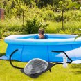 thumbnail image 3 of Patiojoy Solar Pool Heater Above Ground/In Ground Swimming Pool Dorm Heater with Rotatable Hose Connectors Set of 2, 3 of 10