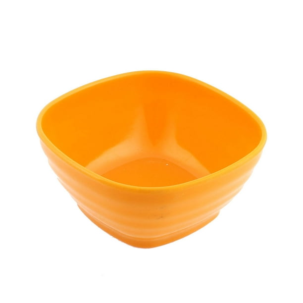 Plastic Yellow Bowls