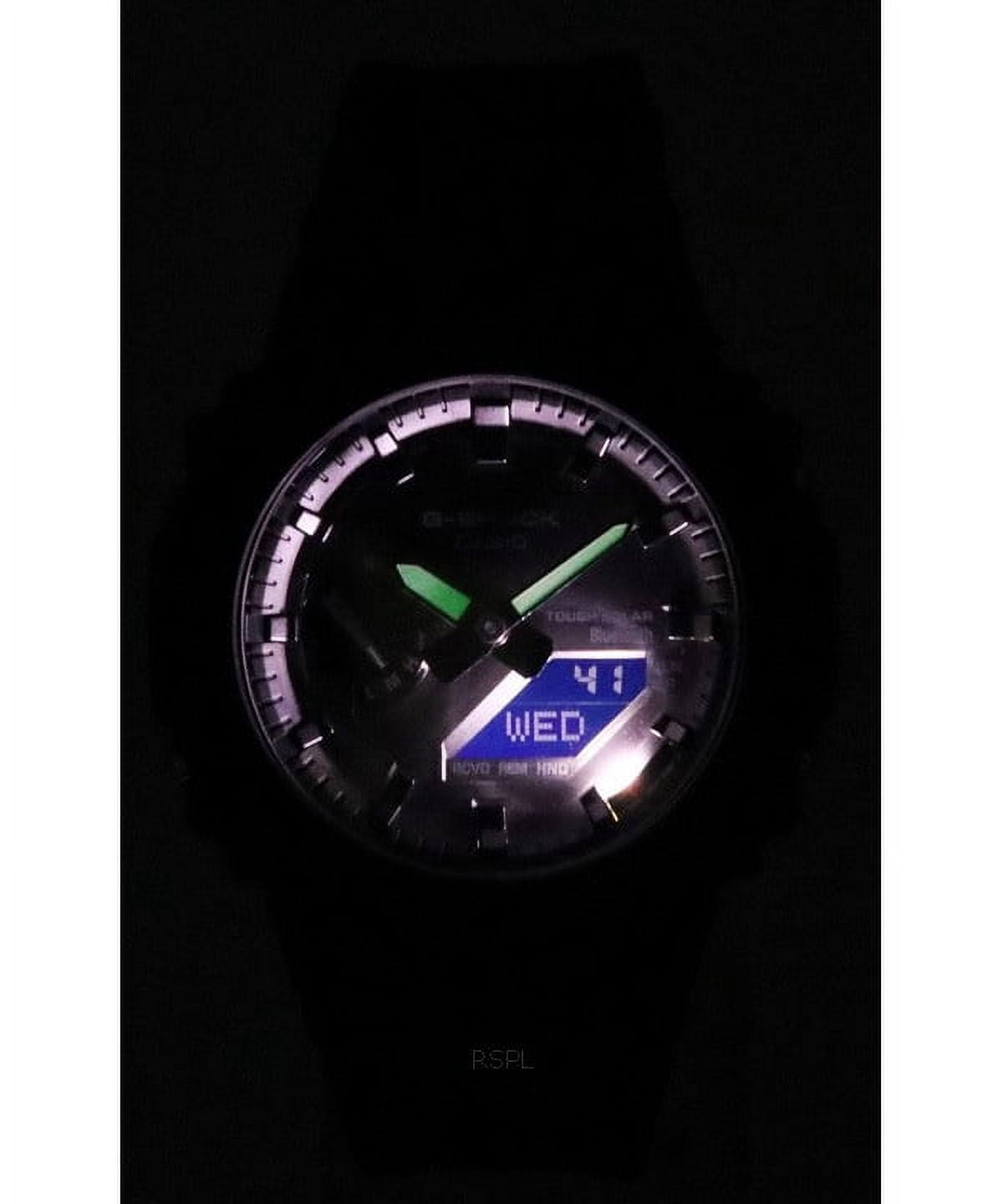 WATCH CASIO ACETATE BLACK BLACK UNISEX - MEN AND WOMEN GA B2100 1AER