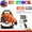 52CC 2 Cycle 550CFM 1.7HP 200MPH(Orange_2), variant on YNCE Backpack Leaf Blower, 63CC 3 HP 2 Cycle Gas Leaf Blower, 665 CFM , 205 MPH , Powerful Clearing Performance and Ergonomic Design (Orange)