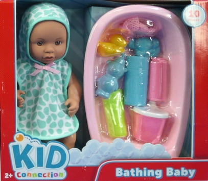 kid connection bathing baby