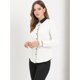 thumbnail image 4 of Blusa De Manga Larga Con Cuello Peter Pan Para Mujer blanco S, 4 of 6