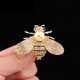 thumbnail image 1 of Broche de abeja de cristal CHAO color dorado, 1 of 3