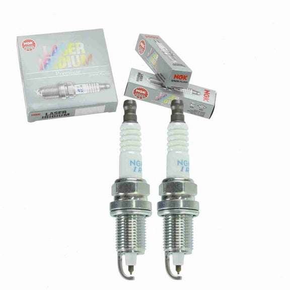 2 pc NGK 5899 Laser Iridium Spark Plugs for 33-892567 33-892567Q 8M0058935 Ignition Wire Secondary