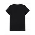 thumbnail image 2 of Map Print Crew Neck T-Shirt, Casual Short Sleeve T-Shirt For Spring & Summer, Women's Clothing Tee For Adult, Men, Women, Teen, Teenager, Adolescent, Youth, 2 of 6