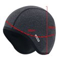 thumbnail image 2 of Gorro de invierno con orejas de frijol de lana cálida para hombres y mujeres de Harhinhe, 2 of 5