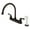 Oil Rubbed Bronze, variant on Kingston Brass KB791 Magellan 8-Inch Centerset Kitchen Faucet, Polished Chrome