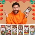 thumbnail image 1 of hengsof 6 Pcs 2025 Nouvel An Chinois Enveloppes Rouges Année du Serpent Enveloppes Rouges Paquet d'Argent Chanceux pour Festival de Printemps, 1 of 9