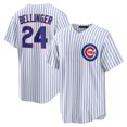thumbnail image 1 of Men's Adult MLB Baseball Jersey Cubs 24#BELLINGER-White Embroidered #Adult Replica Jersey—Mo, 1 of 2